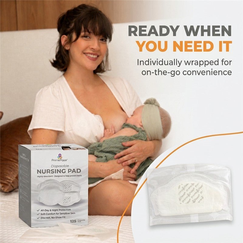 Primo Passi Disposable Nursing Breast Pads - 125 Count Image 4