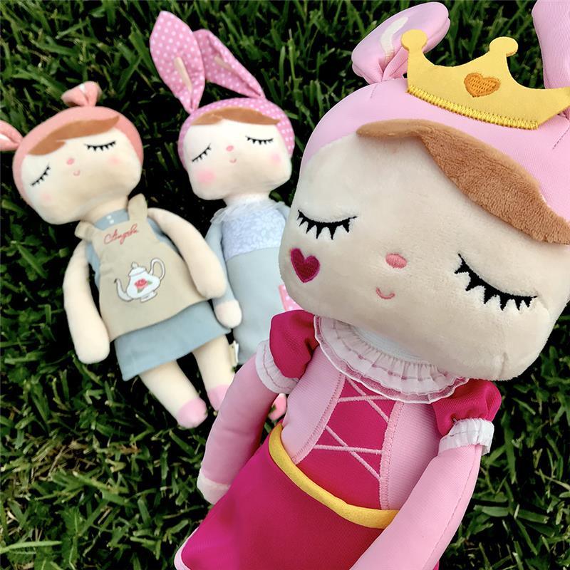 Primo Passi - 13' Metoo Doll Plush Angela, Princess Pink Image 6