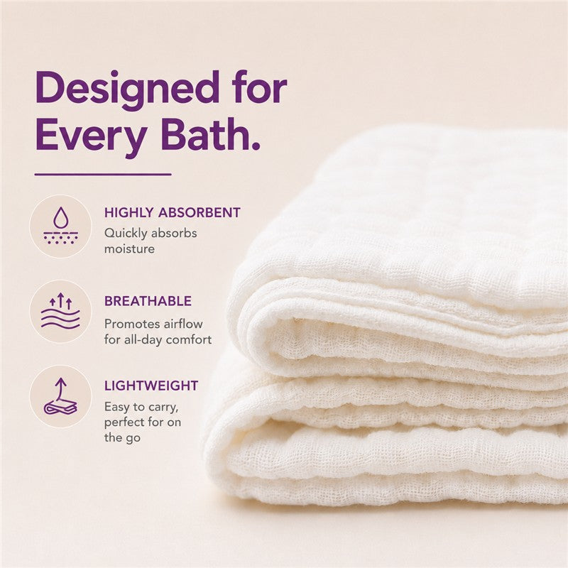Primo Passi - Hooded Bath Towel 40x40in Extra Large Bath Towel Image 4