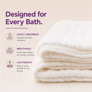Primo Passi - Hooded Bath Towel 40x40in Extra Large Bath Towel Image 4