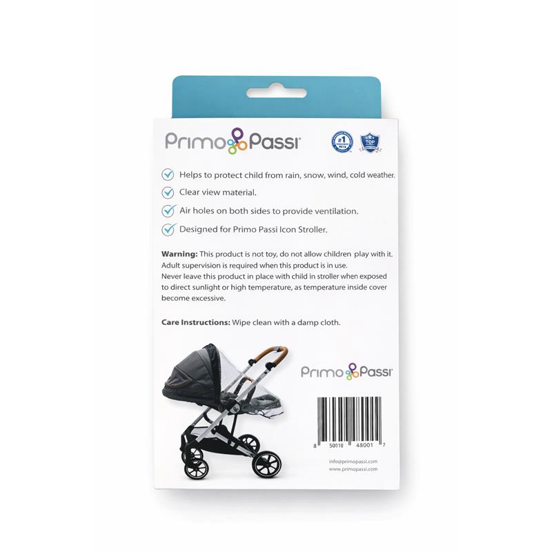 Primo Passi - Icon Baby Stroller Rain Cover Image 3