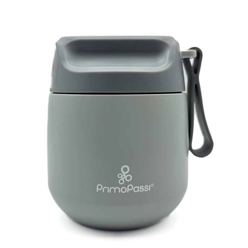 Primo Passi - Insulated Bottle + Insulated Food Jar - Senior Grey Image 4