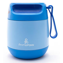 Primo Passi - Baby Insulated Food Jar, 12 oz/350ml, Blue Image 1
