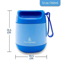 Primo Passi - Insulated Food Jar, 12 oz/350ml, Blue | Baby Insulated Food Container Image 2