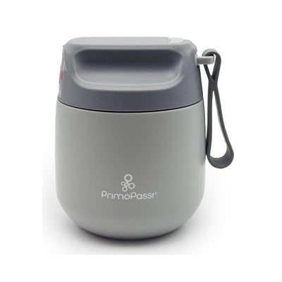 Primo Passi - Baby Insulated Food Jar 12Oz/350Ml, Grey Image 1