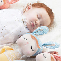 Primo Passi - 13' Metoo Angela Plush Doll Sleeping Baby Girl, Grey Image 2