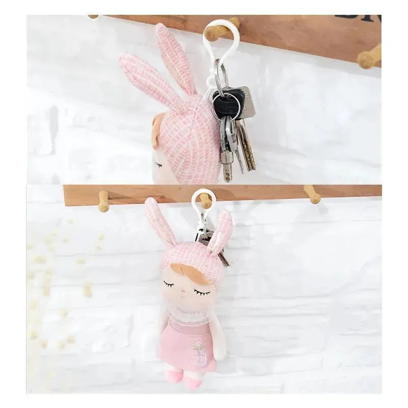 Primo Passi Metoo Angela Baby 7 Plush Keychain - Blue Image 4