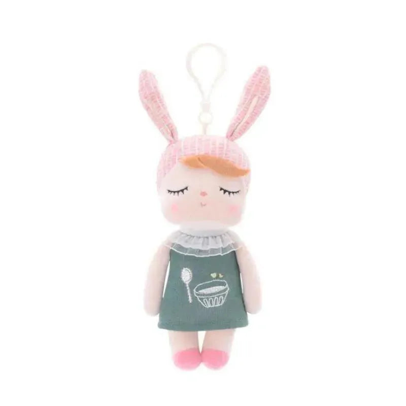 Primo Passi - 7' Metoo Angela Baby Plush Keychain, Green Image 1