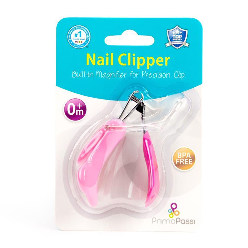Primo Passi - Pink Baby Nail Clipper With Magnifier Image 6