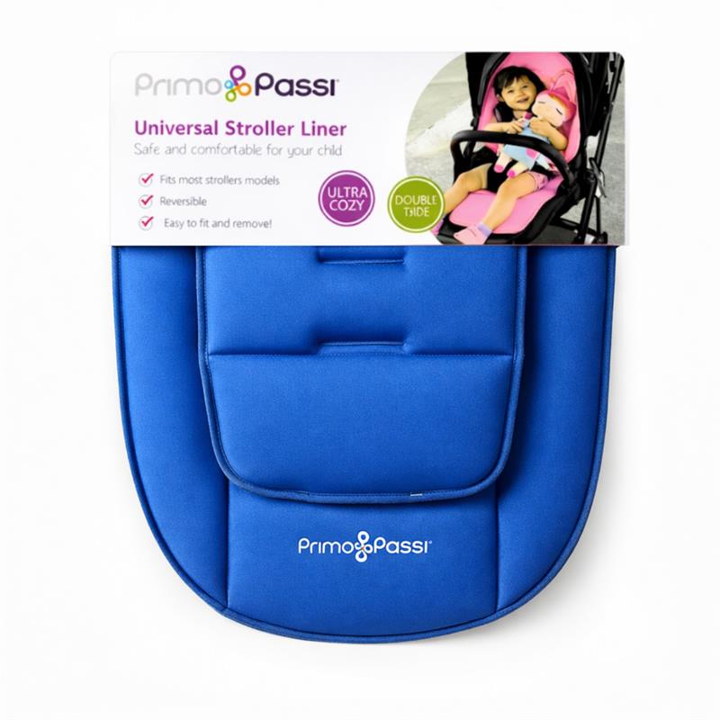 Primo Passi - Universal Stroller Liner, Stroller Protector/Car Seat Liner,Blue Image 4