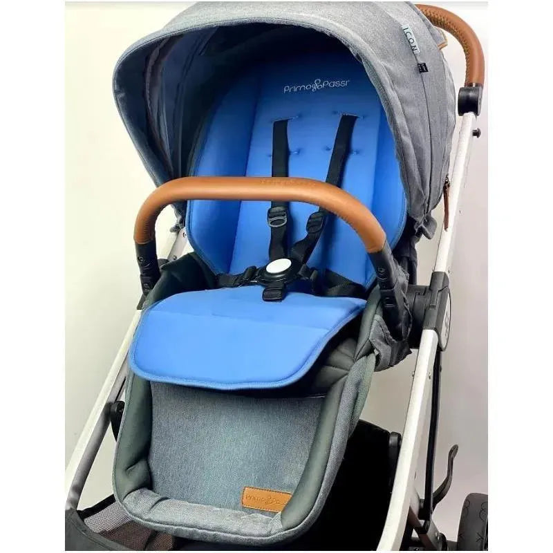 Primo Passi - Universal Stroller Liner, Stroller Protector/Car Seat Liner, Blue Image 5
