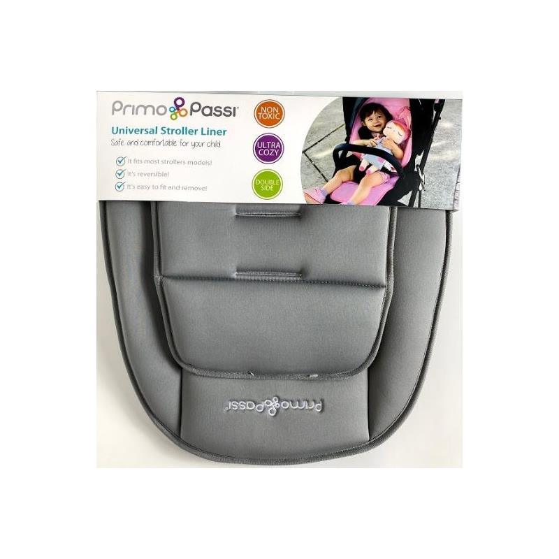 Primo Passi - Universal Stroller Liner, Stroller Protector/Car Seat Liner, Gray Image 2