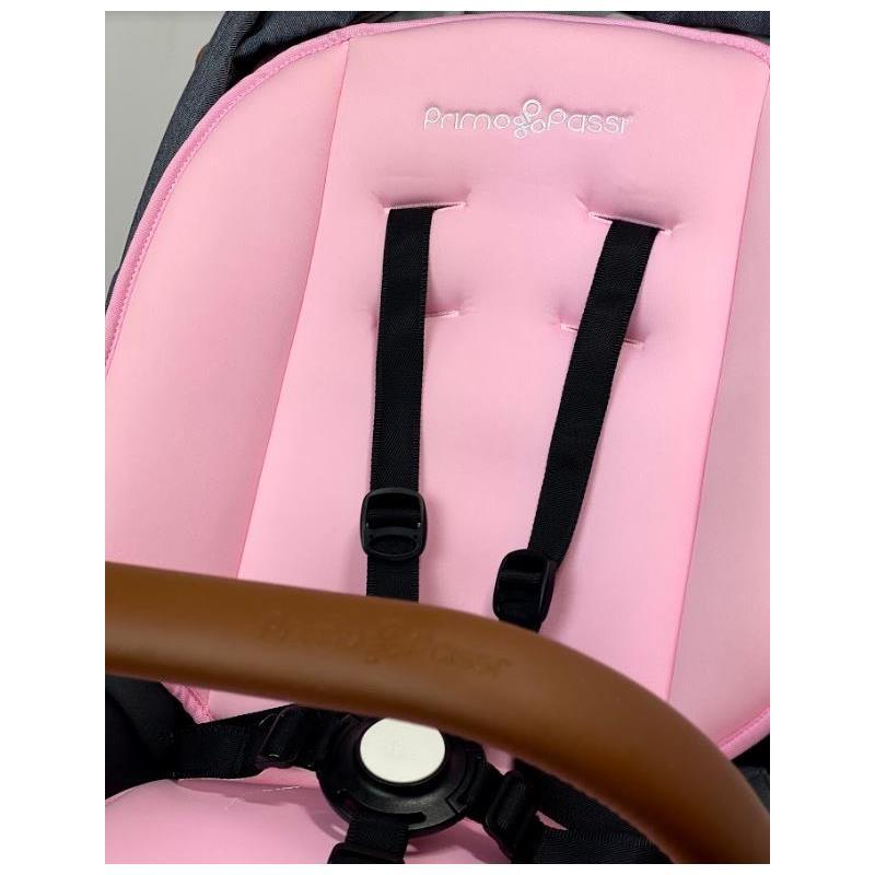 Primo Passi - Universal Stroller Liner, Stroller Protector/Car Seat Liner, Light Pink Image 6