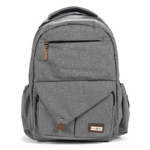 Primo Passi PerTutti Baby Diaper Bag Backpack, Grey Melange Image 1