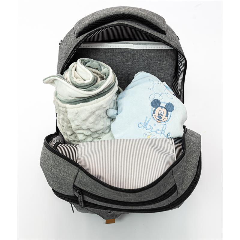 Primo Passi - PerTutti Baby Diaper Bag Backpack, Black Melange Image 8