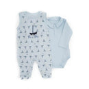 Primo Passi Romper with Bodysuit 3-6M Light Blue Image 1