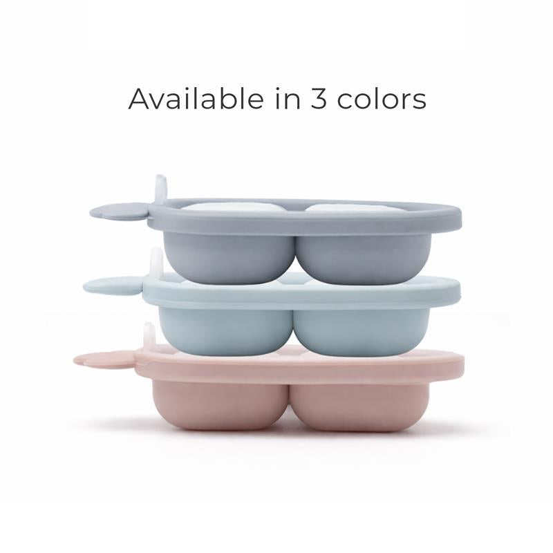Primo Passi Silicone Carrot Freezer Dusty Blue Image 4