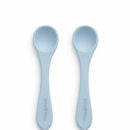 Primo Passi - Silicone Carrot Freezer + Food Feeder + Spoon 2-Pack + Suction Bowl + Suction Plate + Training Cup And Snack Cup - Dusty Blue Image 7