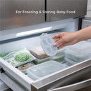 Primo Passi - Silicone Carrot Freezer + Food Feeder + Spoon 2-Pack + Suction Bowl + Suction Plate + Training Cup And Snack Cup - Senior Grey Image 4