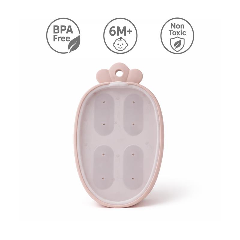 Primo Passi Silicone Carrot Freezer Rose Pink Image 2