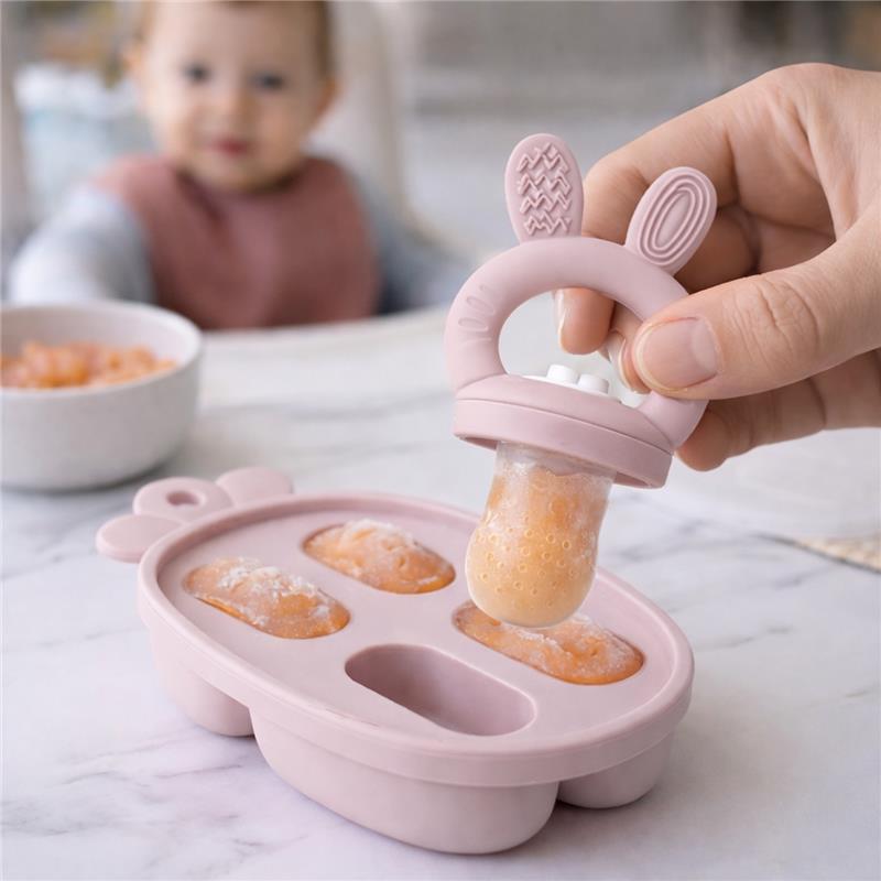 Primo Passi Silicone Food Feeder, Rose Pink Image 4