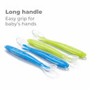 Primo Passi - 4Pk Silicone Spoon, Blue/Green Image 4