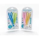 Primo Passi - 4Pk Silicone Spoon, Blue/Green Image 3