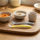 Primo Passi - 4Pk Silicone Spoon, Grey/Yellow Image 5