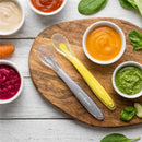 Primo Passi - 4Pk Silicone Spoon, Grey/Yellow Image 6