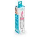 Primo Passi Silicone Baby Squeezy Spoon | Baby Squeeze Feeder | Squeeze Spoon, Pink Image 3