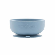 Primo Passi Silicone Suction Bowl, Dusty Blue Image 1