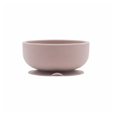 Primo Passi Silicone Suction Bowl, Rose Pink Image 1