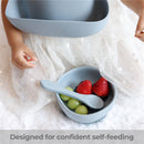 Primo Passi Silicone Suction Bowl, Rose Pink Image 4
