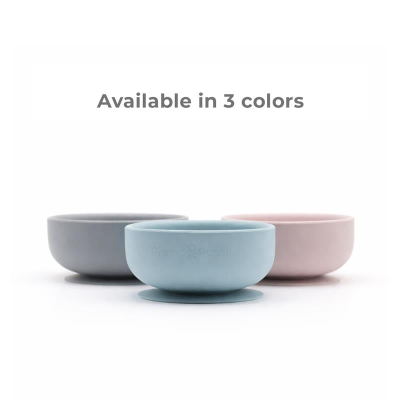 Primo Passi Silicone Suction Bowl, Senior Gray Image 8
