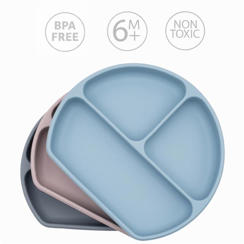 Primo Passi Silicone Suction Plate, Senior Gray Image 4