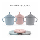 Primo Passi Silicone Training Cup & Snack Cup, Senior Gray Image 7
