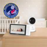 Primo Passi - Smart Wi-Fi Baby Monitor with 5” HD Screen, Night Vision & App Access Image 1