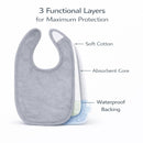 Primo Passi - 10Pk Stay Dry Cotton Baby Neutral Bib Image 3