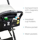 Primo Passi - Baby Stroller Handle Organizer, Black Image 3