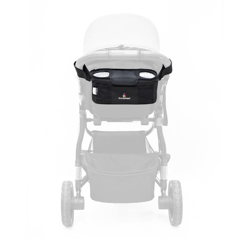 Primo Passi Stroller Handle Organizer | Baby Stroller Organizer (Black) Image 4