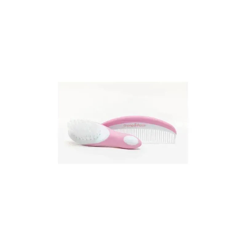 Primo Passi Super Soft Baby Comb And Brush Set (Pink) + Magic Detangler Conditioner  Image 7