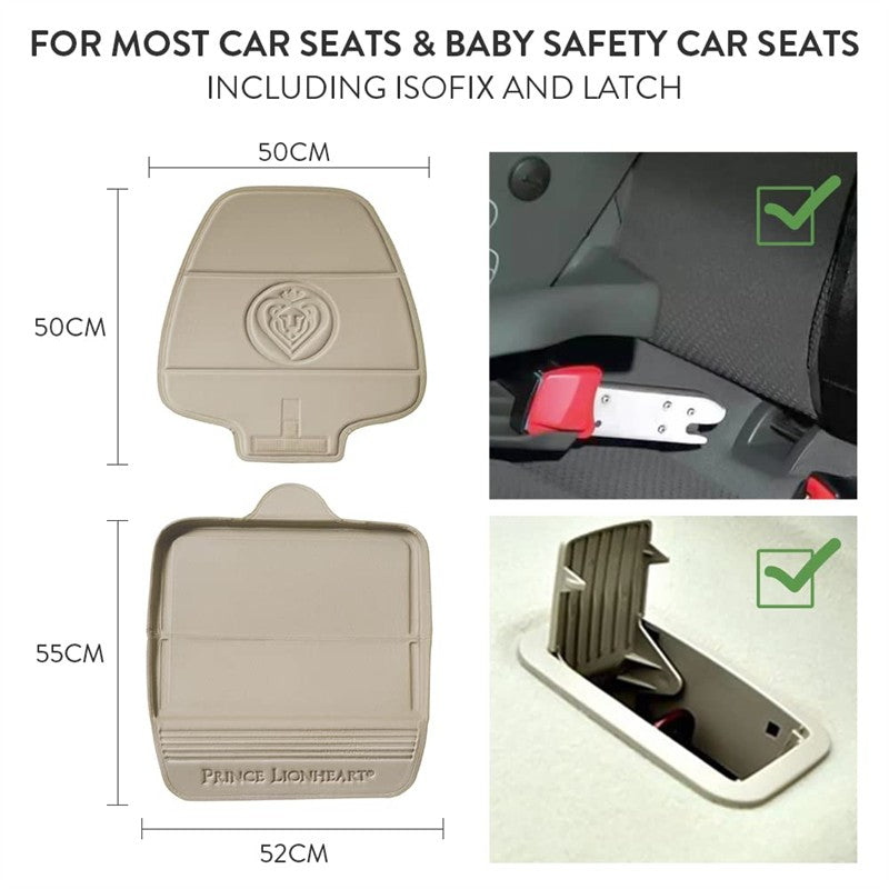 Prince Lionheart 2-Stage Seat Saver - Beige Image 3