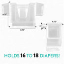 Prince Lionheart - Hanging Baby Diaper Caddy Organizer Essential for Nursery Image 6