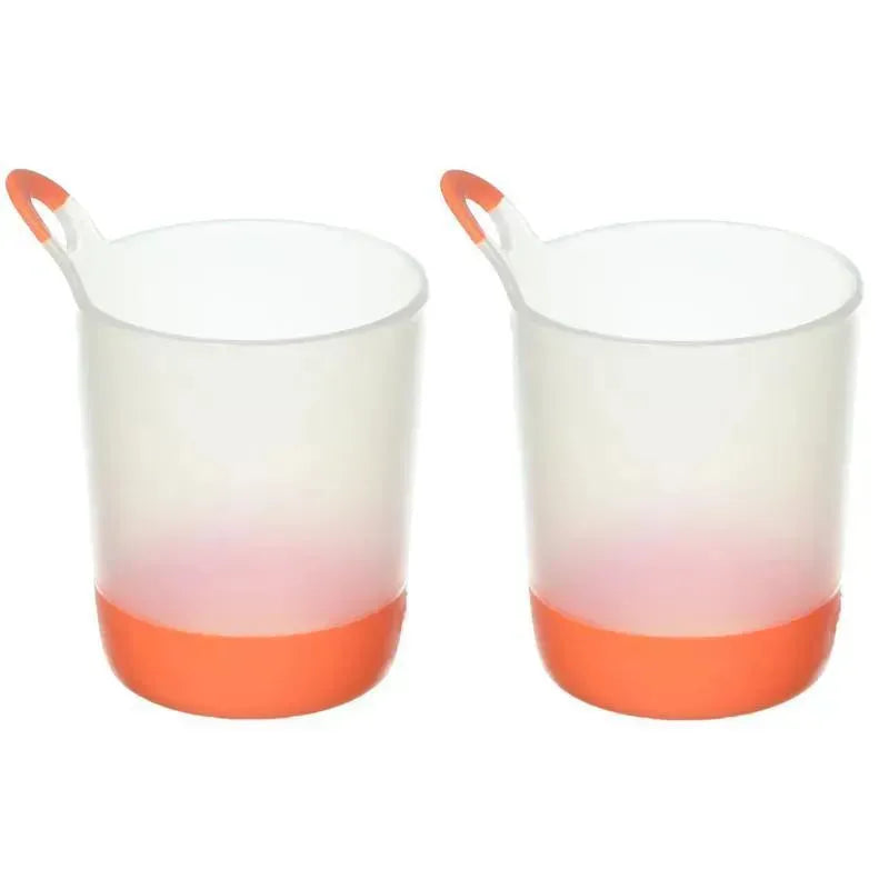 Puj Phillup - Hangable Kid Cups 2 Pack, Tangerine.