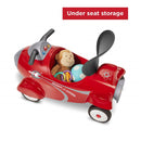 Radio Flyer - Retro Rocket Ride-On Toy, Push Car with Sounds Image 6