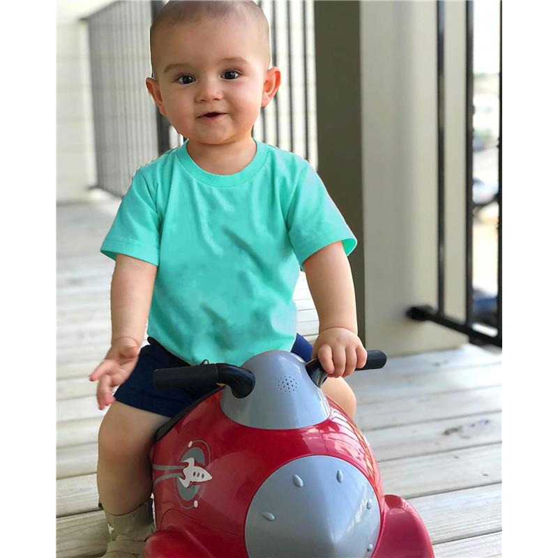 Radio Flyer - Retro Rocket Ride-On Toy, Push Car with Sounds Image 7