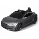 Radio Flyer - Tesla Model S for Kids Electric Car, Silver Metallic Image 1
