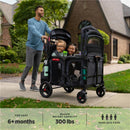 Radio Flyer - Voya XT Baby Stroller Wagon, Gray Image 2