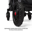 Radio Flyer - Voya XT Baby Stroller Wagon, Gray Image 8