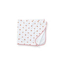 Ralph Lauren 100% Cotton Reversible Polo Bear Baby Blanket,Pink Image 2